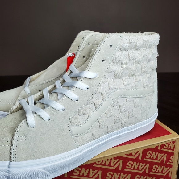 Vans Sk8-Hi Emboss Checkerboard Men Size 13 - Picture 4 of 9